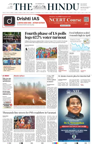 The Hindu (Delhi) - 14 maio 2024