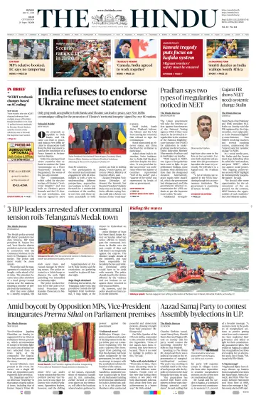 The Hindu (Delhi) - 17 Jun 2024