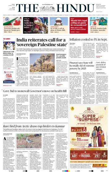 The Hindu (Kochi) - 13 Oct 2023