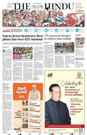 The Hindu (Mangalore) - 20 Apr 2024