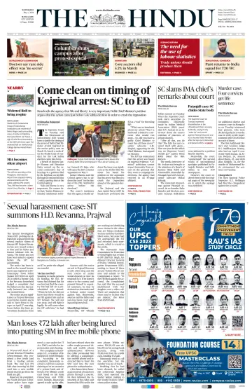 The Hindu (Mangalore) - 01 maio 2024