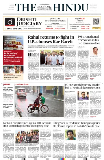The Hindu (Mumbai) - 04 maio 2024