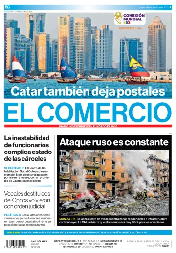 El Comercio (Ecuador) - 24 11月 2022