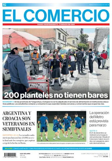 El Comercio (Ecuador) - 13 12月 2022