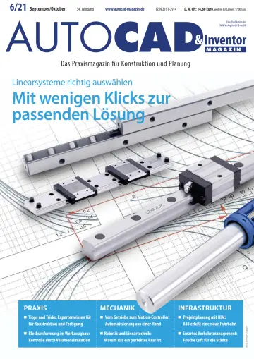Autocad and Inventor Magazin - 10 Sept. 2021