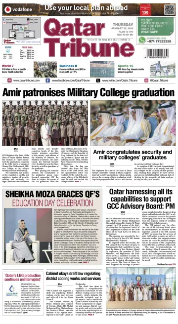 Qatar Tribune - 25 Jan 2024