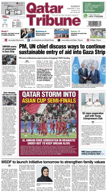Qatar Tribune - 4 Feb 2024