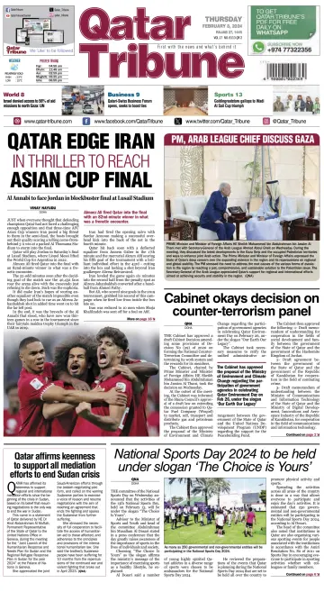 Qatar Tribune - 8 Feb 2024