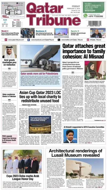 Qatar Tribune - 9 Feb 2024