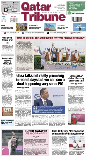 Qatar Tribune - 18 Feb 2024