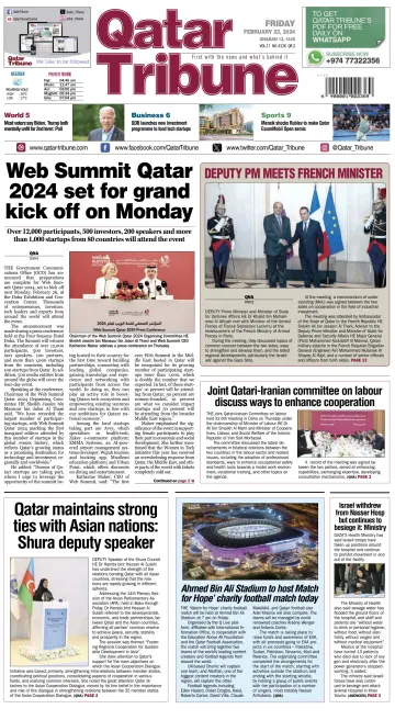 Qatar Tribune - 23 Feb 2024