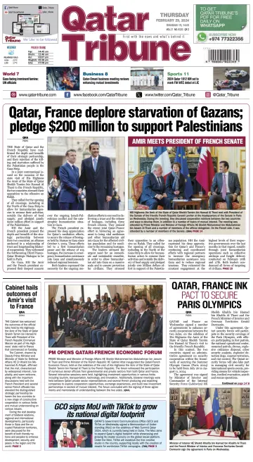 Qatar Tribune - 29 Feb 2024