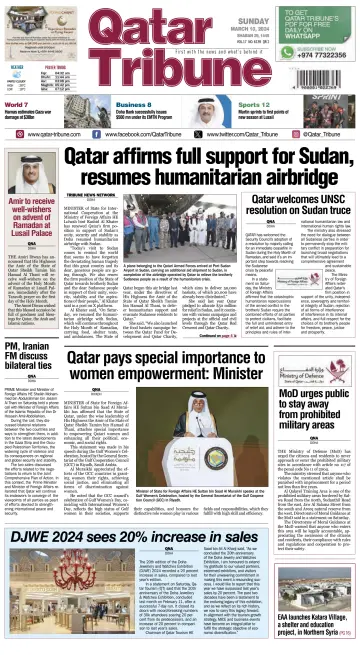 Qatar Tribune - 10 Mar 2024