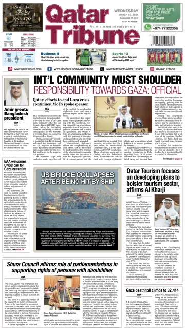 Qatar Tribune - 27 Mar 2024