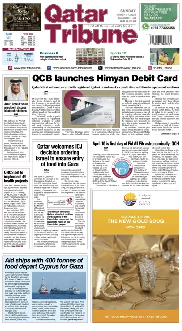 Qatar Tribune - 31 Mar 2024