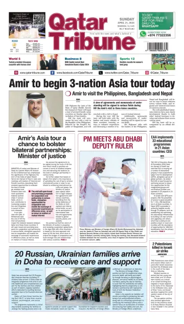 Qatar Tribune - 21 abril 2024
