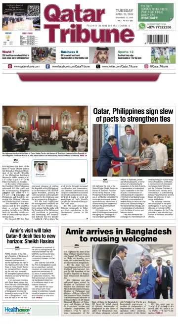 Qatar Tribune - 23 abril 2024
