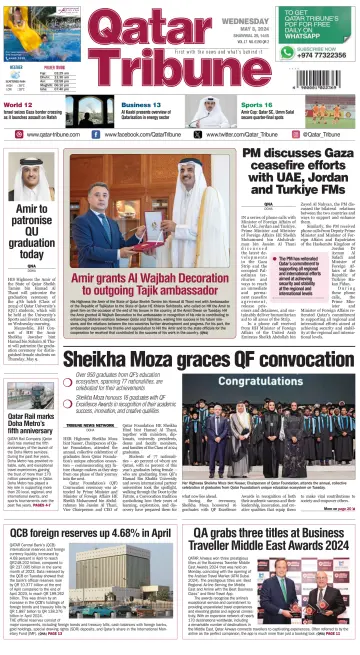 Qatar Tribune - 08 May 2024