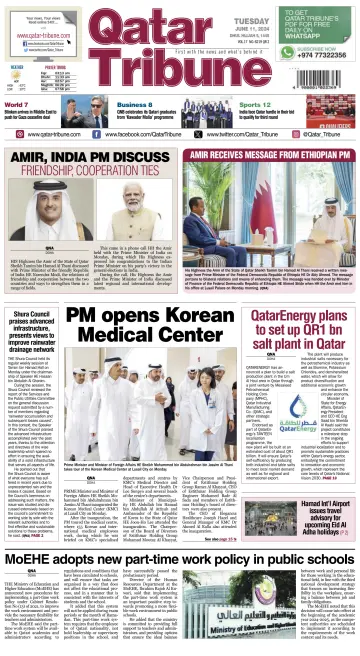 Qatar Tribune - 11 juin 2024