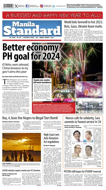 Manila Standard - 1 Jan 2024