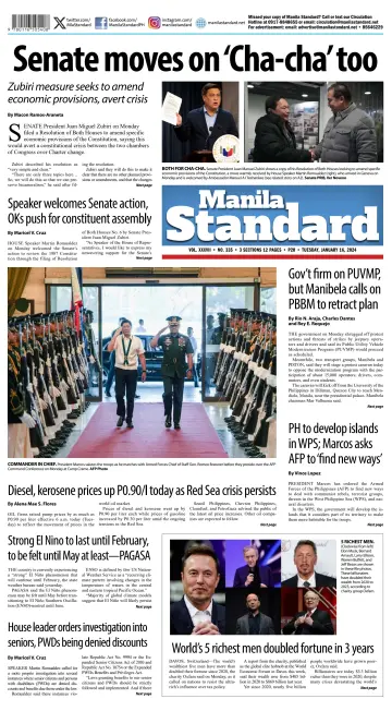 Manila Standard - 16 Jan 2024