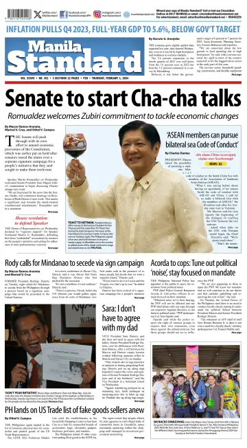 Manila Standard - 1 Feb 2024