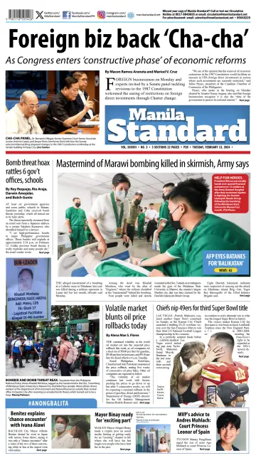 Manila Standard - 13 Feb 2024