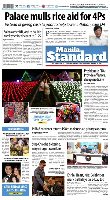 Manila Standard - 14 Feb 2024