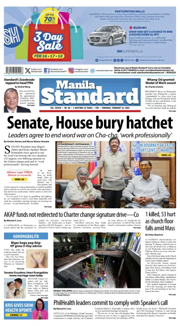 Manila Standard - 15 Feb 2024