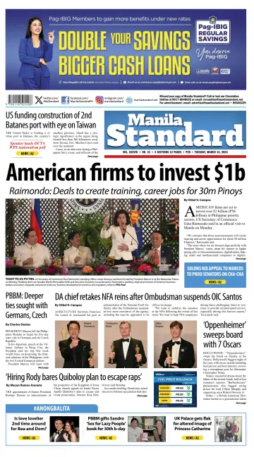 Manila Standard - 12 Mar 2024