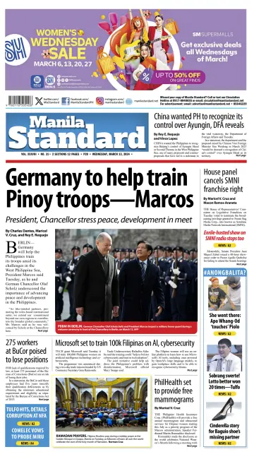 Manila Standard - 13 Mar 2024