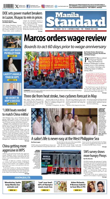 Manila Standard - 02 maio 2024