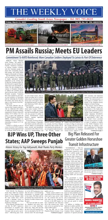 The Weekly Voice - 11 Mar 2022