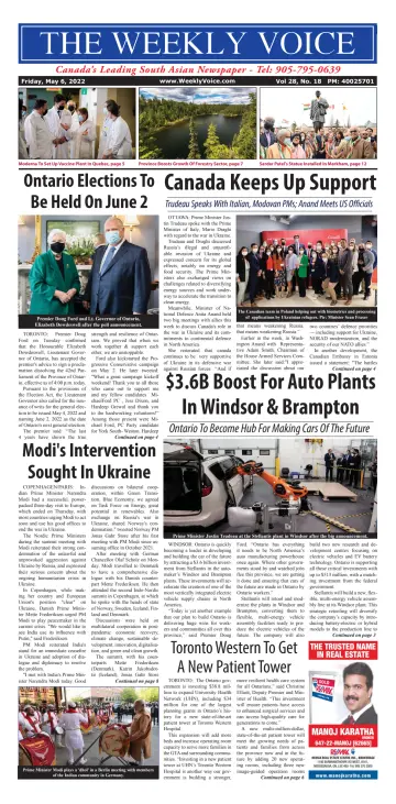 The Weekly Voice - 6 May 2022