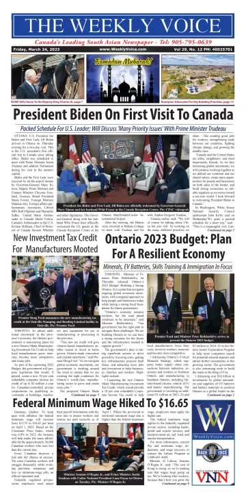 The Weekly Voice - 24 Mar 2023