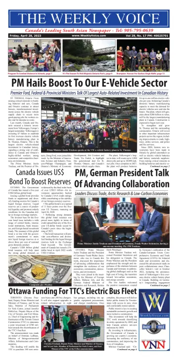 The Weekly Voice - 28 Apr 2023