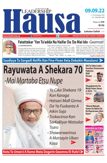 Leadership Hausa - 08 9月 2022