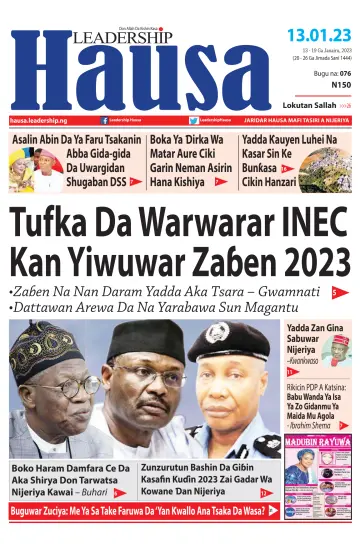 Leadership Hausa - 13 jan. 2023