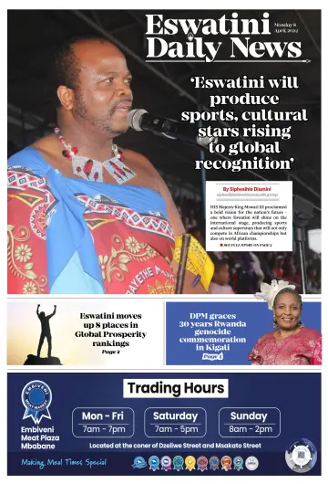 Eswatini Daily News - 8 Apr 2024