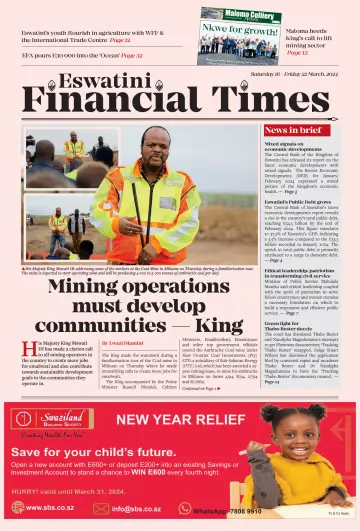 Eswatini Financial Times - 16 Mar 2024