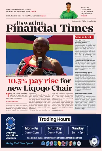 Eswatini Financial Times - 13 Apr 2024