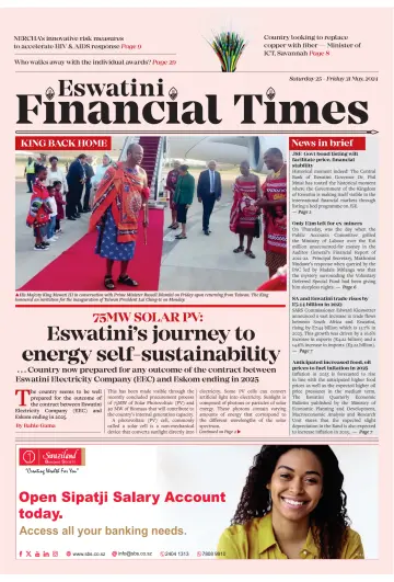 Eswatini Financial Times - 25 May 2024