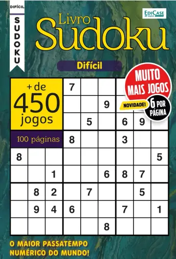 Sudoku números e desafios - 26 Jul 2021