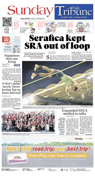 Daily Tribune (Philippines) - 4 Sep 2022