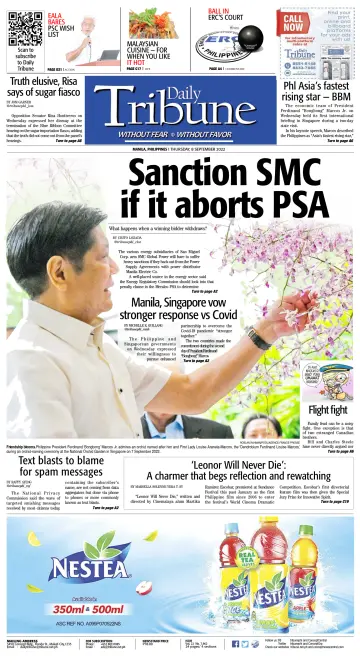 Daily Tribune (Philippines) - 8 Sep 2022