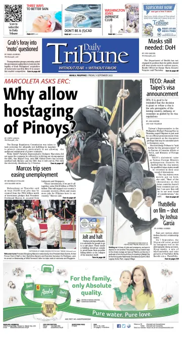 Daily Tribune (Philippines) - 9 Sep 2022