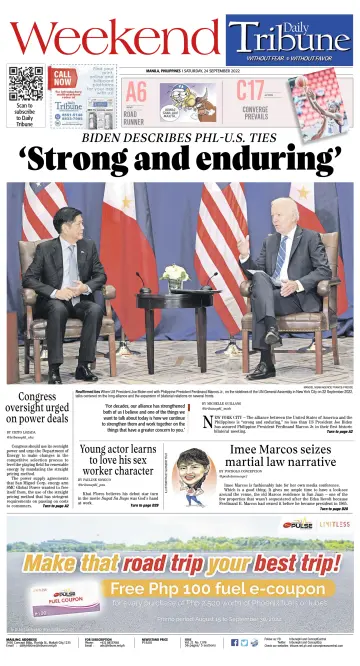 Daily Tribune (Philippines) - 24 Sep 2022