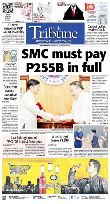 Daily Tribune (Philippines) - 28 Sep 2022
