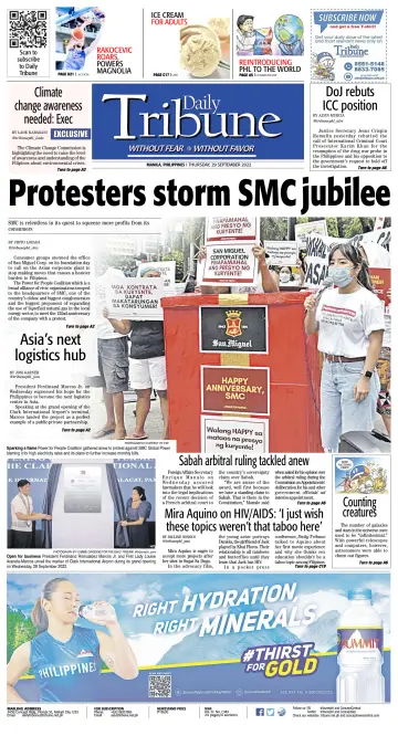 Daily Tribune (Philippines) - 29 Sep 2022