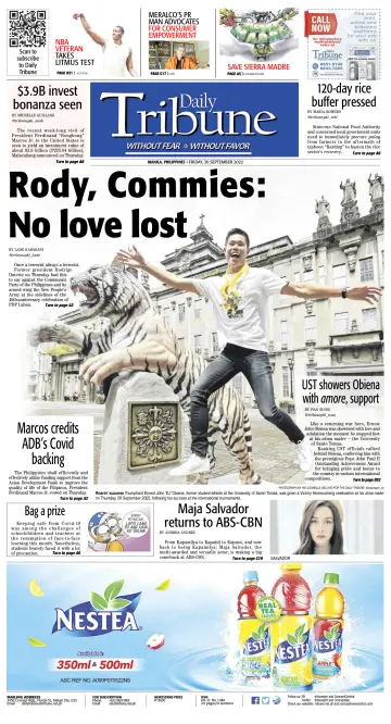 Daily Tribune (Philippines) - 30 Sep 2022
